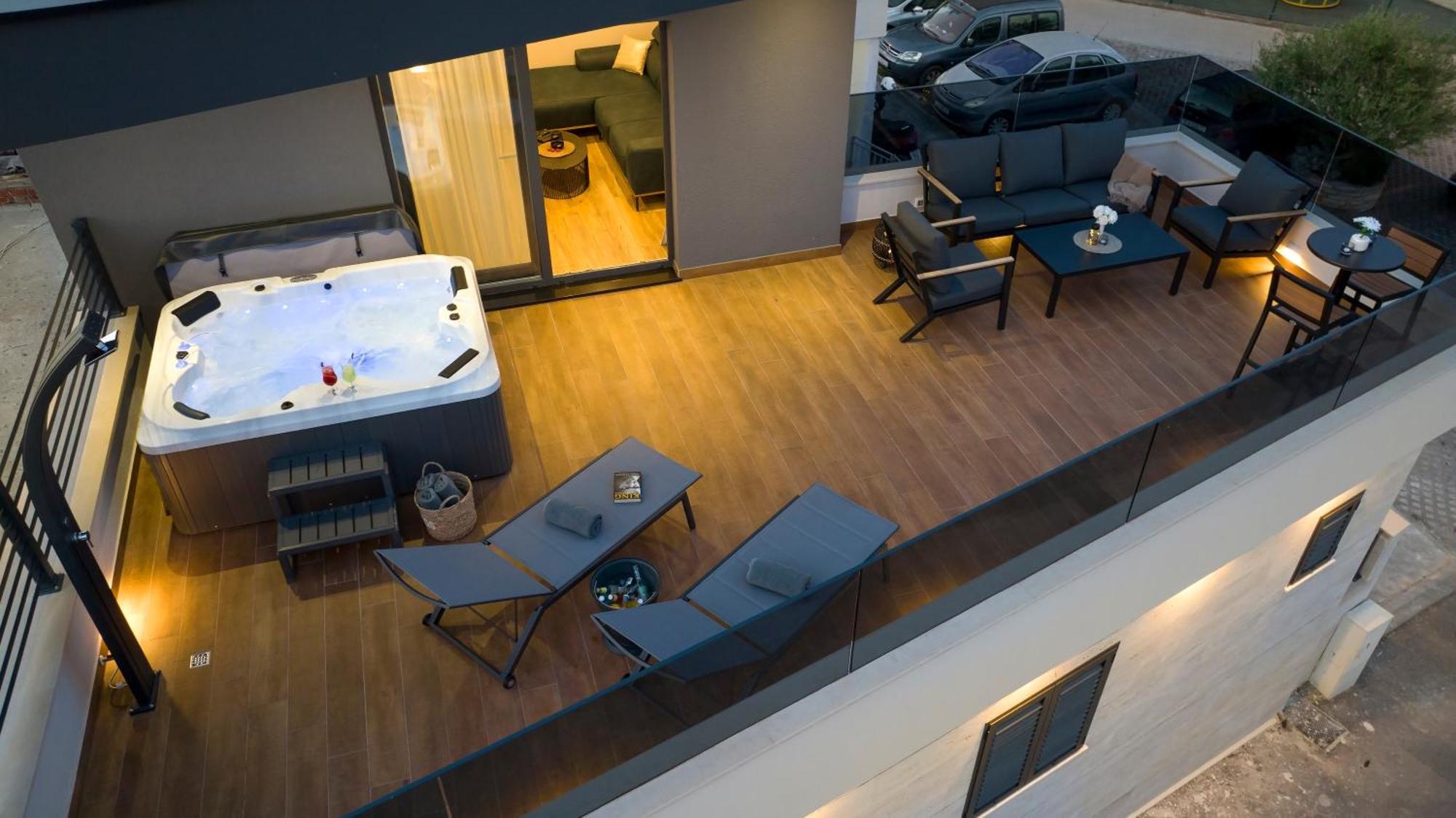 Luxury Apartment Vista Del Sole 시베니크 외부 사진